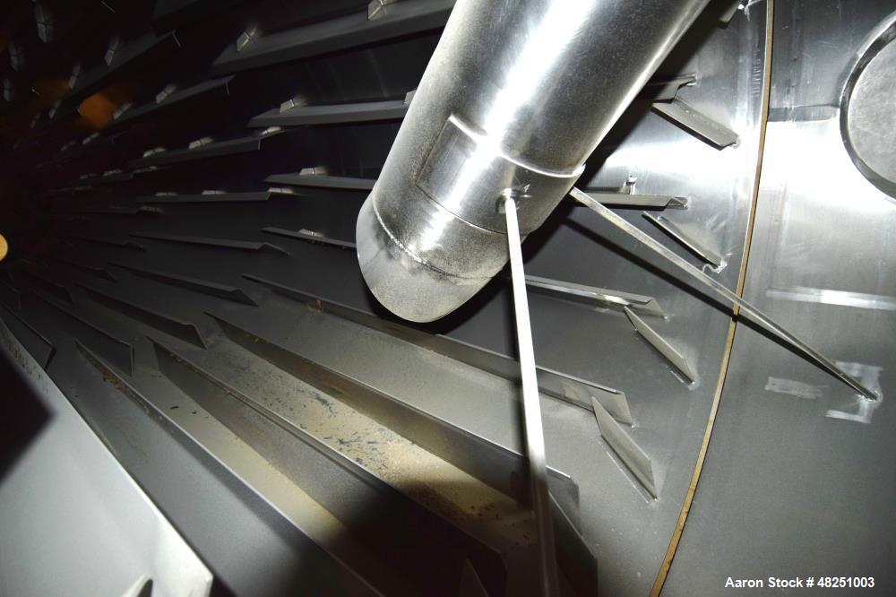 Used FMC Link-Belt Roto-Shell Dryer, Stainless Steel.