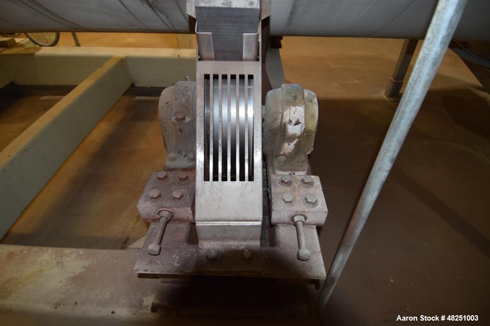 Used FMC Link-Belt Roto-Shell Dryer, Stainless Steel.