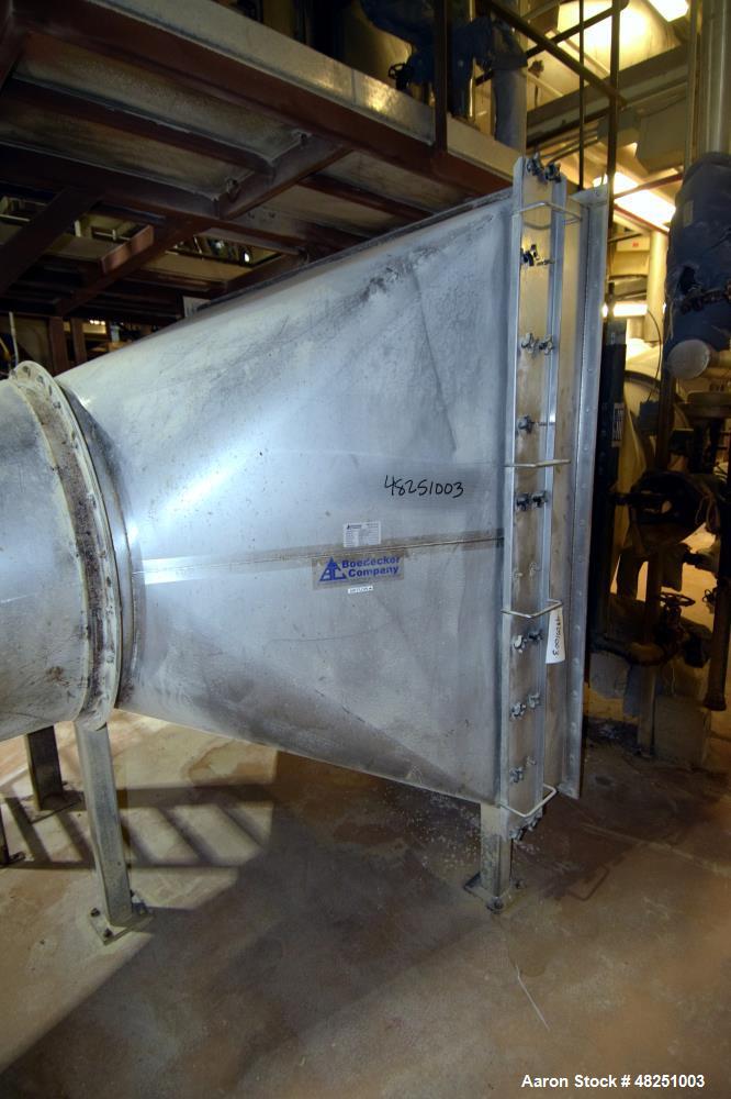 Used FMC Link-Belt Roto-Shell Dryer, Stainless Steel.