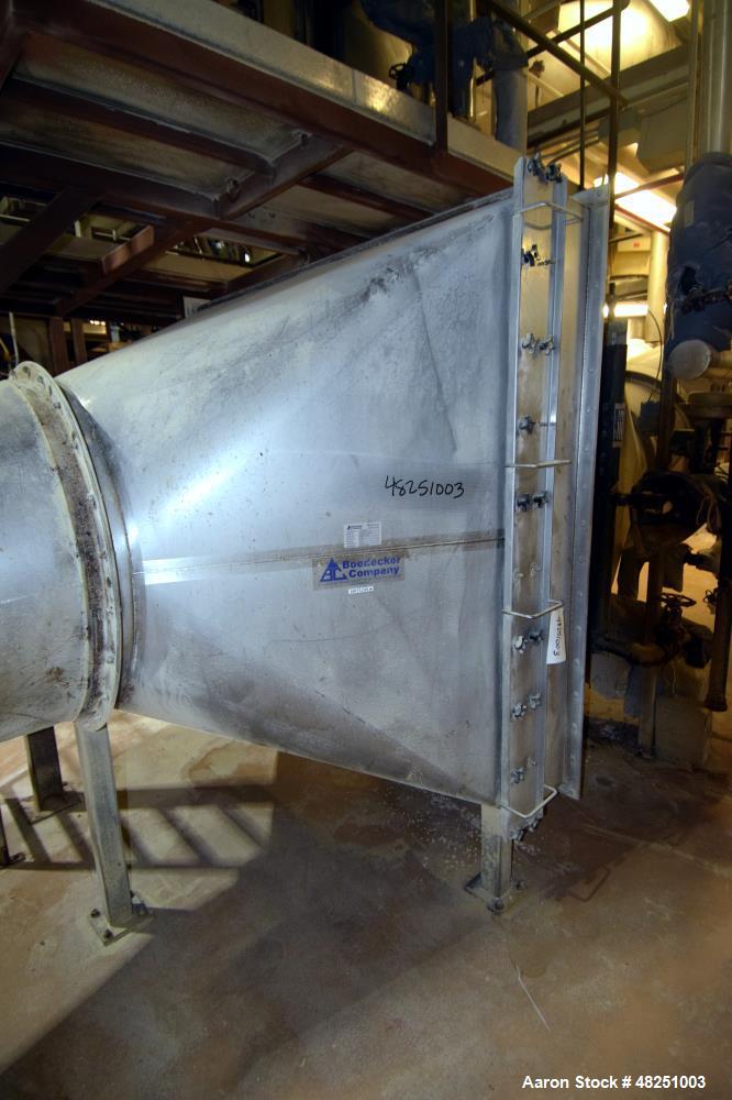 Used- FMC Link-Belt Roto-Shell Dryer, Stainless Steel.