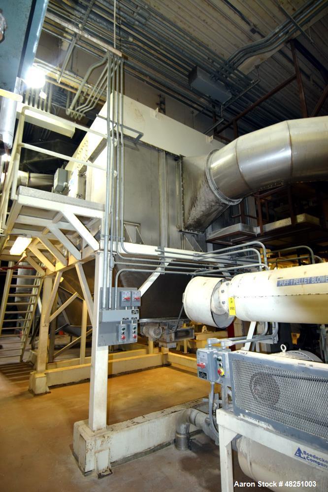 Used FMC Link-Belt Roto-Shell Dryer, Stainless Steel.