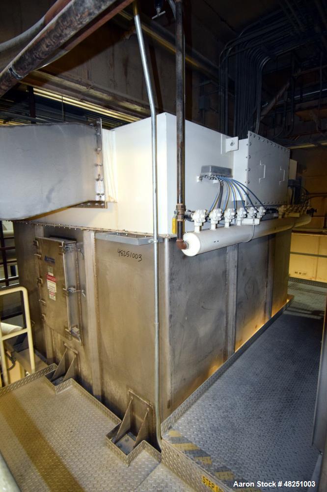 Used FMC Link-Belt Roto-Shell Dryer, Stainless Steel.