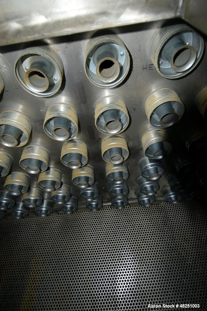 Used FMC Link-Belt Roto-Shell Dryer, Stainless Steel.