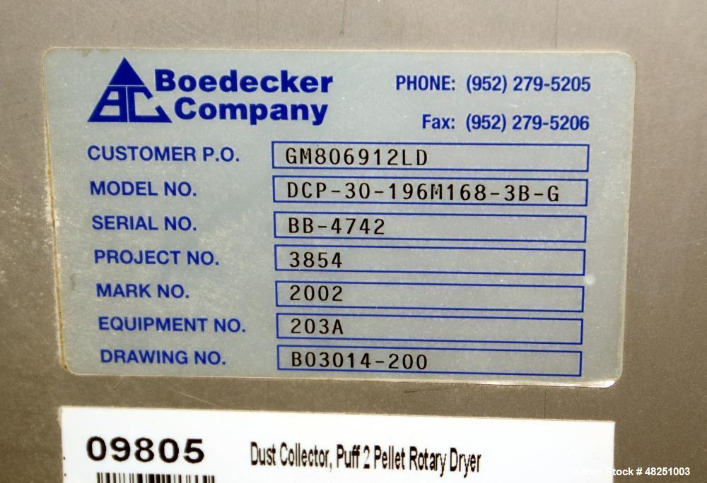 Used FMC Link-Belt Roto-Shell Dryer, Stainless Steel.
