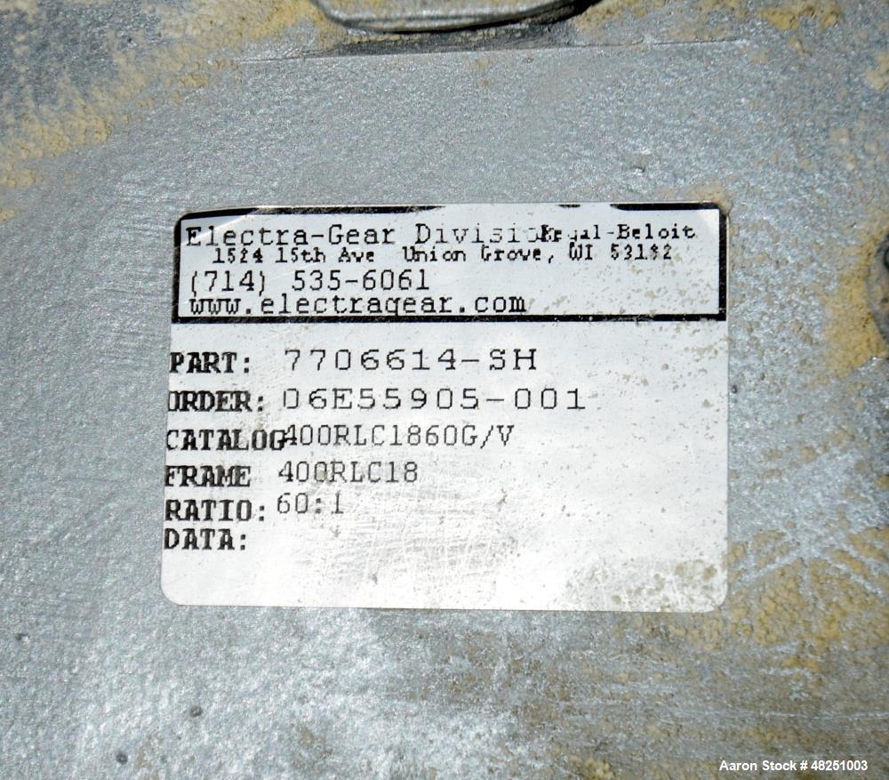 Used FMC Link-Belt Roto-Shell Dryer, Stainless Steel.