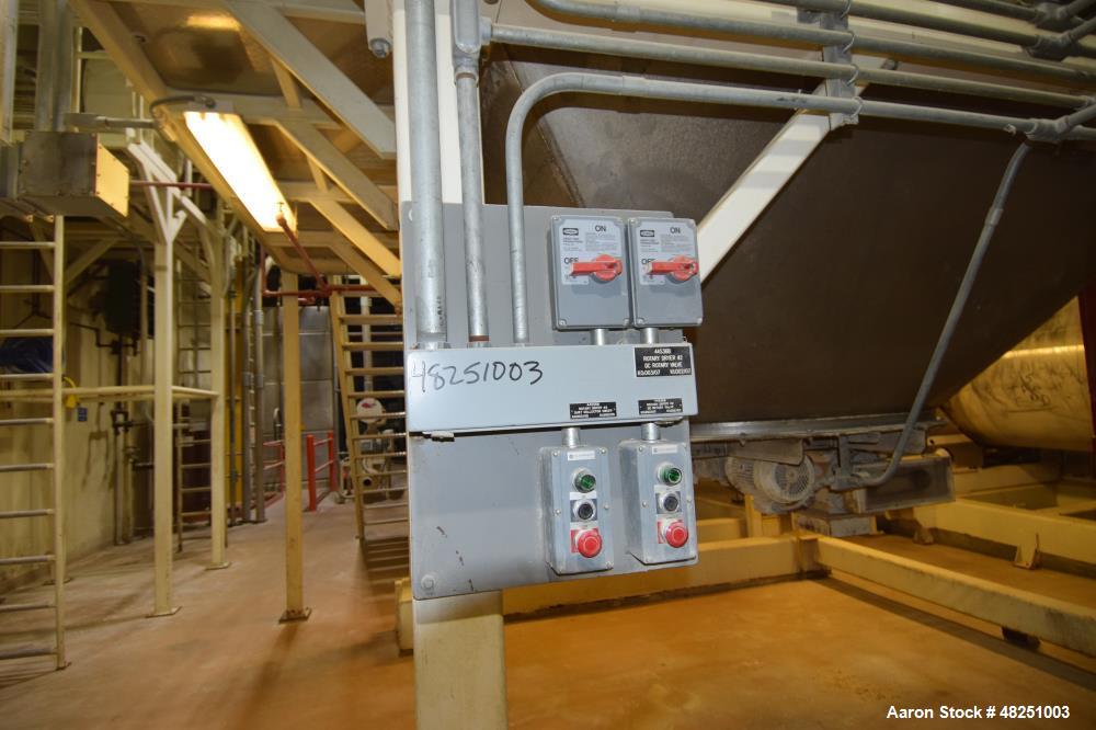 Used FMC Link-Belt Roto-Shell Dryer, Stainless Steel.