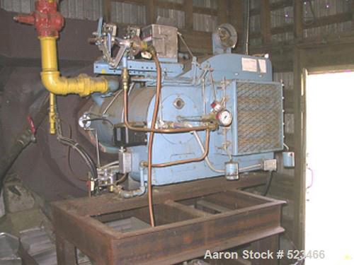 USED: Heil model 85-24, 8'5" diameter x 24'5" long, single pass,rotary drum dryer system with new 15 million btu oil/natural gasburners, remote auto-controls and electrical. Complete with feeder,trun...