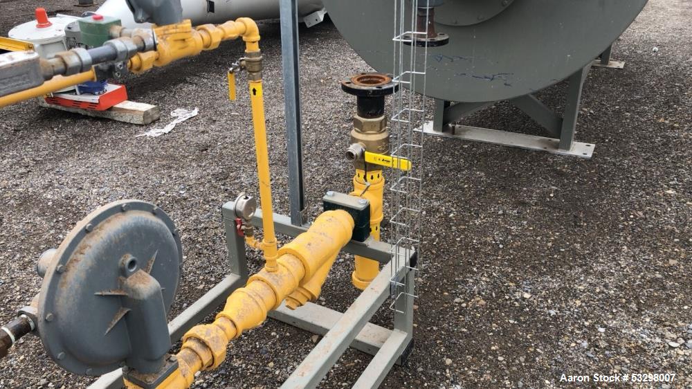 Used Rotary Refractory Drum Dryer Burner System – 2019 Baker-Rullman/Honeywell, 8.7M BTU MAXON Burner, BMS, HMI Panel