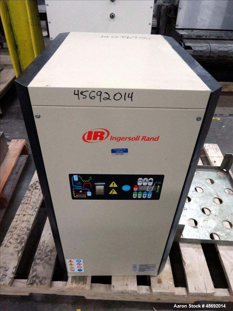 Used Ingersoll-Rand High Inlet Temperature Air Dryer, Model D170IT. Nominal air flow 100 cfm. 200 degrees F maximum inlet temperature. Uses R13Ha refrigerant. Has 116 psi low side, and 261 psi high s...