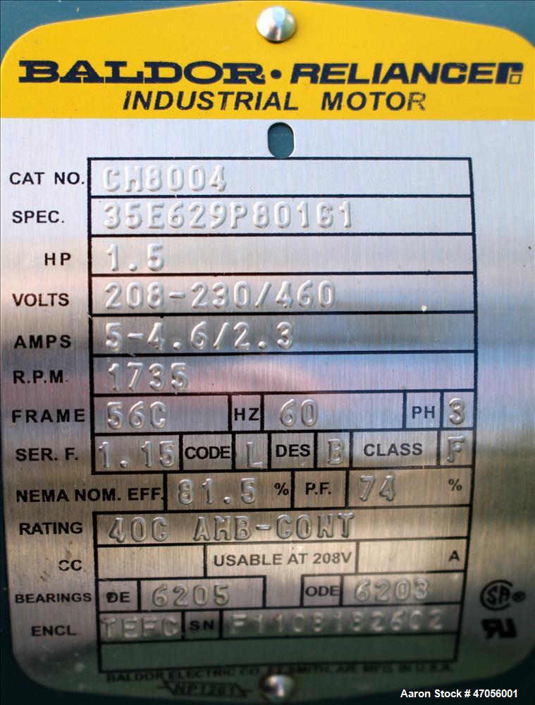 Unused- Insta-Pro Rotary Drum Cooler, Model 900, 4,000 Pounds Capacity