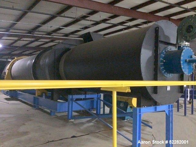 Used-Louisville Co-Current Direct Heat Continuous Rotary Dryer