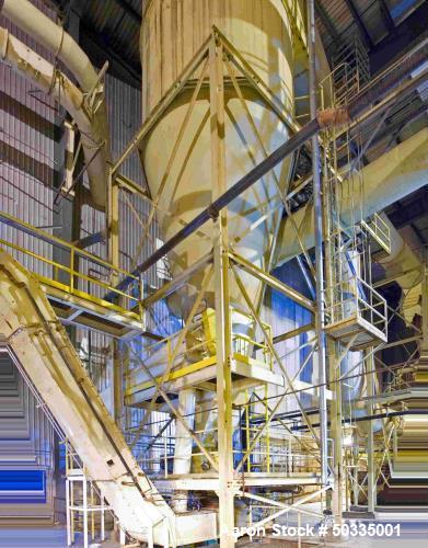 Used MEC 13' x 60' Triple Pass Rotary Drum Dryer