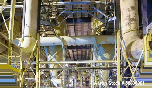 Used MEC 13' x 60' Triple Pass Rotary Drum Dryer