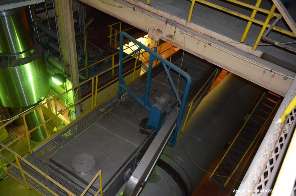 Used Rogers Food Processing Equipment Rotary Hot Air Dryer, Stainless Steel