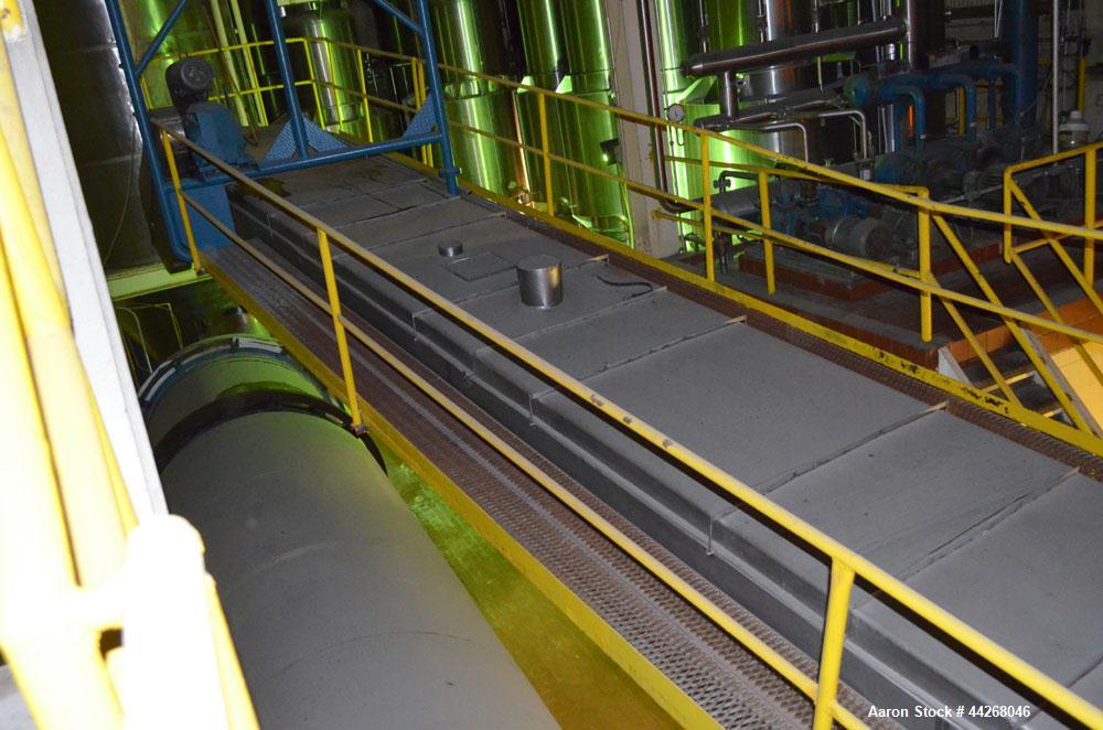 Used Rogers Food Processing Equipment Rotary Hot Air Dryer, Stainless Steel