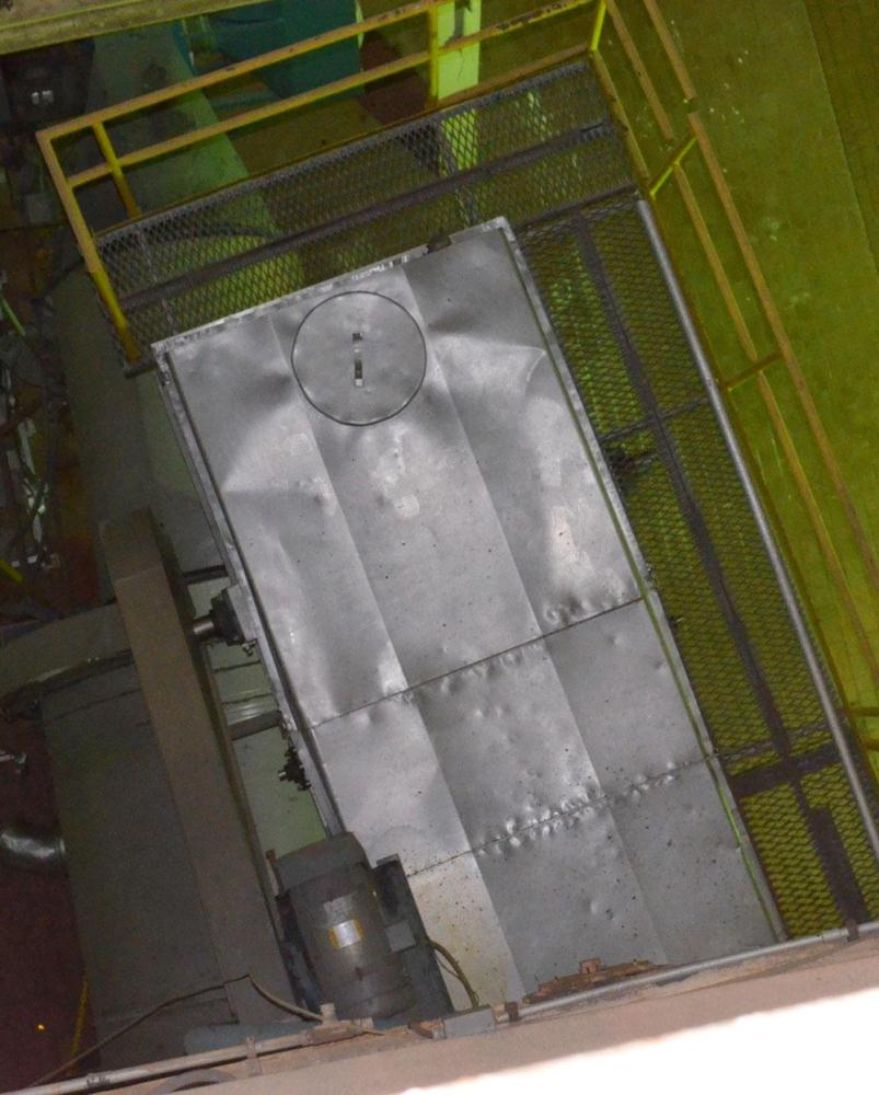 Used Rogers Food Processing Equipment Rotary Hot Air Dryer, Stainless Steel