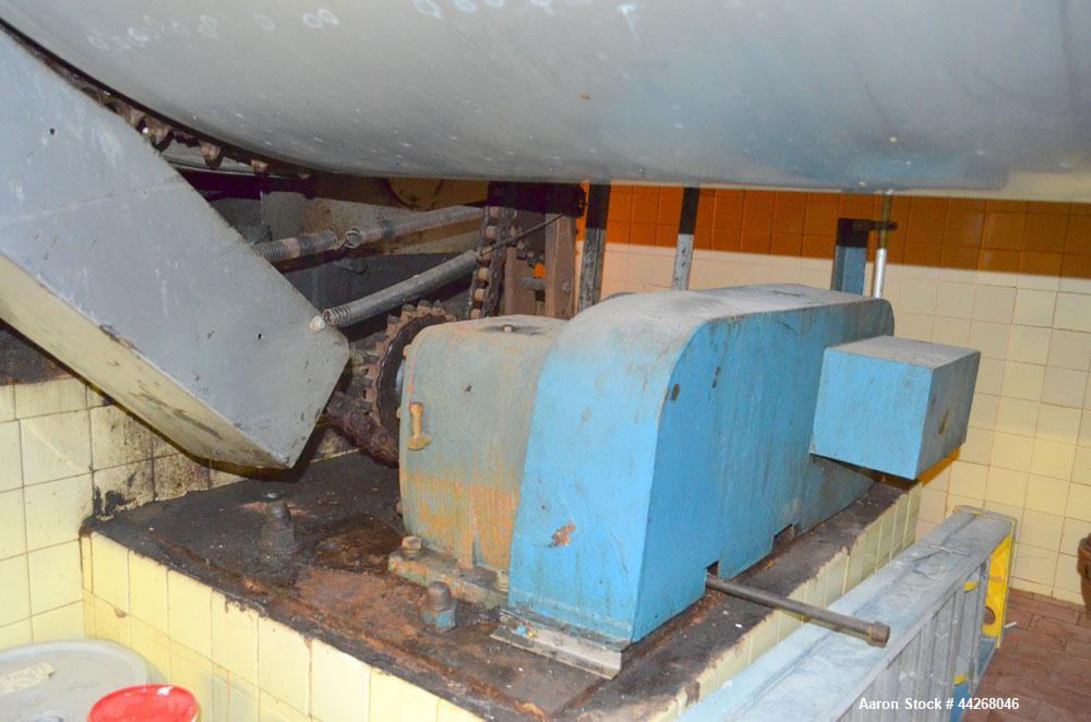 Used Rogers Food Processing Equipment Rotary Hot Air Dryer, Stainless Steel