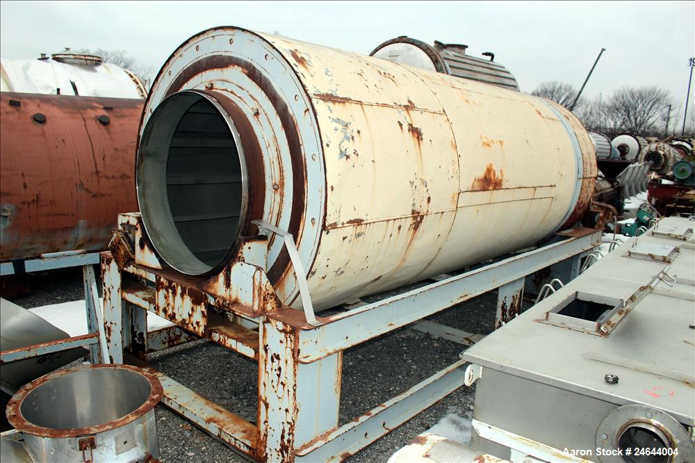 Used-  Rotary Air Dryer, 304 Stainless Steel