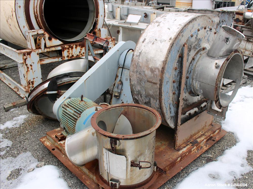 Used Rotary Air Dryer, 304 Stainless Steel