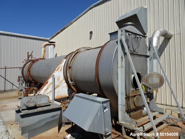 Used Roto-Louvre Rotary Hot Air Dryer, 6' diameter x 32' long,