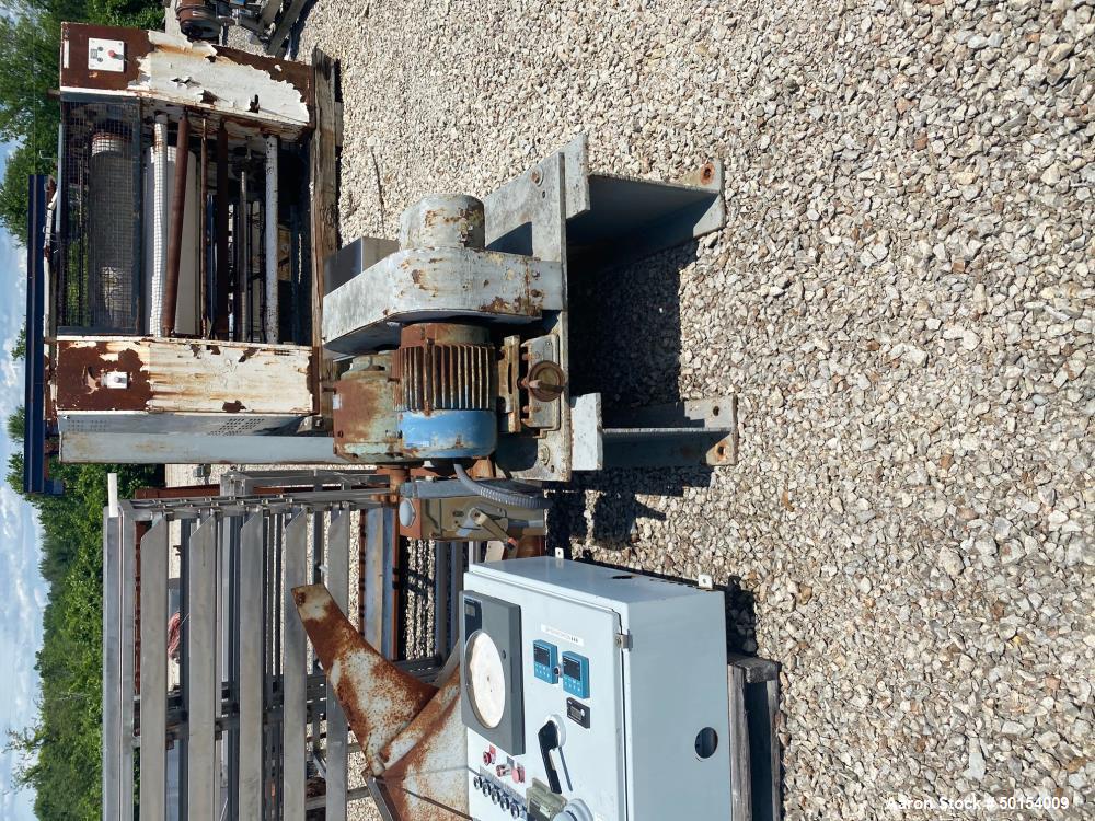 Used Roto-Louvre Rotary Hot Air Dryer, 6' diameter x 32' long,