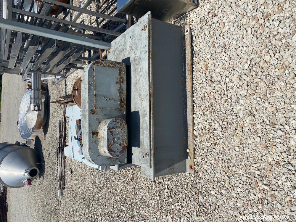 Used Roto-Louvre Rotary Hot Air Dryer, 6' diameter x 32' long,