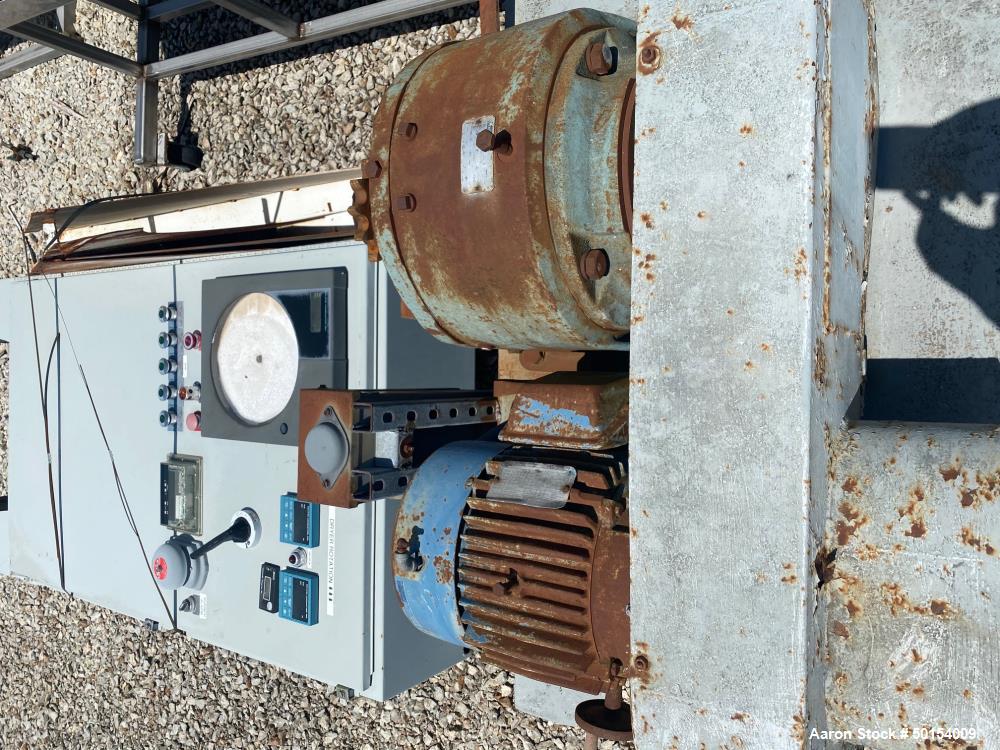 Used Roto-Louvre Rotary Hot Air Dryer, 6' diameter x 32' long,