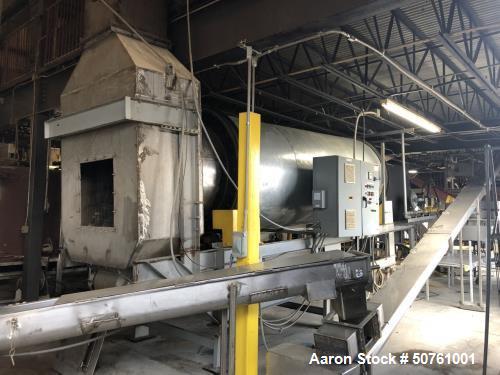 Used Vulcan Stainless Steel Rotary Drum Dryer