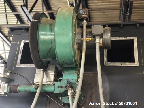 Used Vulcan Stainless Steel Rotary Drum Dryer