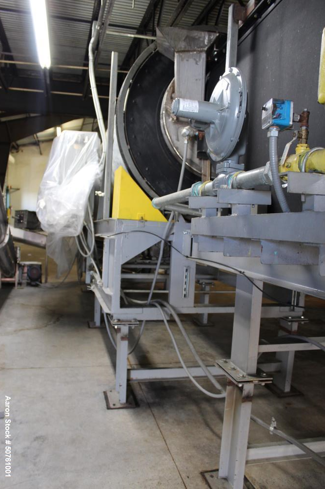 Used Vulcan Stainless Steel Rotary Drum Dryer