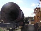 Unused-Used Portable Aggregate Dryer. 8’ diameter X 36’ long, Carbon steel construction. Dryer was rebuilt in 2005, Fully Fl...