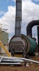Used 31' Single Pass Drum Dryer. Carbon Steel.