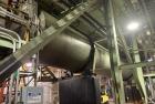 Used FMC 8' x 60' Sanitary Stainless Steel Rotary Dryer – Steam Heated with IEP Explosion Protection System