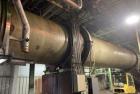 Used FMC 8' x 60' Sanitary Stainless Steel Rotary Dryer – Steam Heated with IEP Explosion Protection System