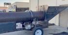 Used Custom-Made 36' x 4' Rotary Dryer – Portable Natural Gas Heated Industrial Drum Dryer
