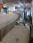 Used Custom-Made 36' x 4' Rotary Dryer – Portable Natural Gas Heated Industrial Drum Dryer