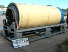Used Rotary Air Dryer, 304 Stainless Steel. Horizontal insulated tube 60