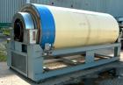 Used Rotary Air Dryer, 304 Stainless Steel. Horizontal insulated tube 60
