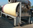 Used Rotary Air Dryer, 304 Stainless Steel. Horizontal insulated tube 60