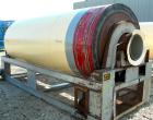 Used Rotary Air Dryer, 304 Stainless Steel. Horizontal insulated tube 60