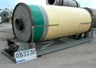 USED: Rotary air dryer, 304 stainless steel. Horizontal insulated tube 60
