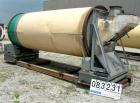 Used Rotary Air Dryer, 304 Stainless Steel. Horizontal insulated tube 60