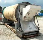 USED: Rotary air dryer, 304 stainless steel. Horizontal insulated tube 60