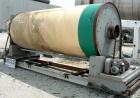 USED: Rotary air dryer, 304 stainless steel. Horizontal insulated tube 60