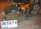 USED: (1) Set of trunnions for an approx 12' diameter x 45' longrotary dryer. Trunnion rolls 30