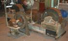 USED: (1) Set of trunnions for an approx 12' diameter x 45' longrotary dryer. Trunnion rolls 30