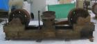 USED: (1) Set of trunnions for an approx 12' diameter x 45' longrotary dryer. Trunnion rolls 30