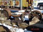 USED: (1) Set of trunnions for an approx 12' diameter x 45' longrotary dryer. Trunnion rolls 30