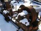 USED: (1) Set of trunnions for an approx 12' diameter x 45' longrotary dryer. Trunnion rolls 30
