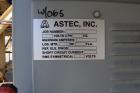 Used Astec Rotary Tube Type Indirect Dryer, Model WPD-10829